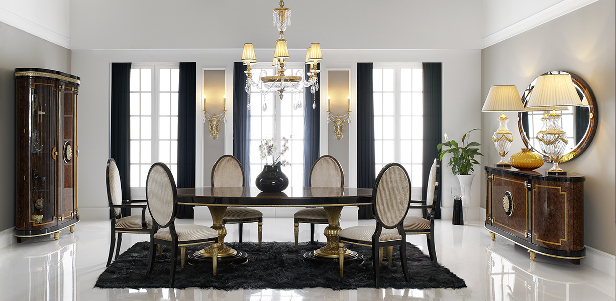 BÀN ĂN OVAL CỔ ĐIỂN LE MARAIS